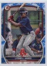 2023 Bowman Prospects Blue Pattern 47/125 Lyonell James #BP-118 1k9t