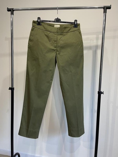 Women Sezane Trousers Khaki 40