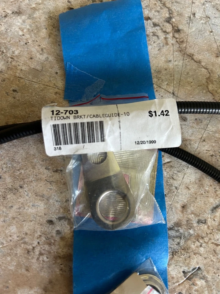 Harley-Davidson Throttle & Idle Control Cable Set 1996-2003 Dyna FXDWG OEM Wide - Image 4 of 4