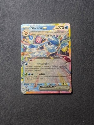 Glaceon ex 026/131 Sv: Prismatic Evolutions Holo