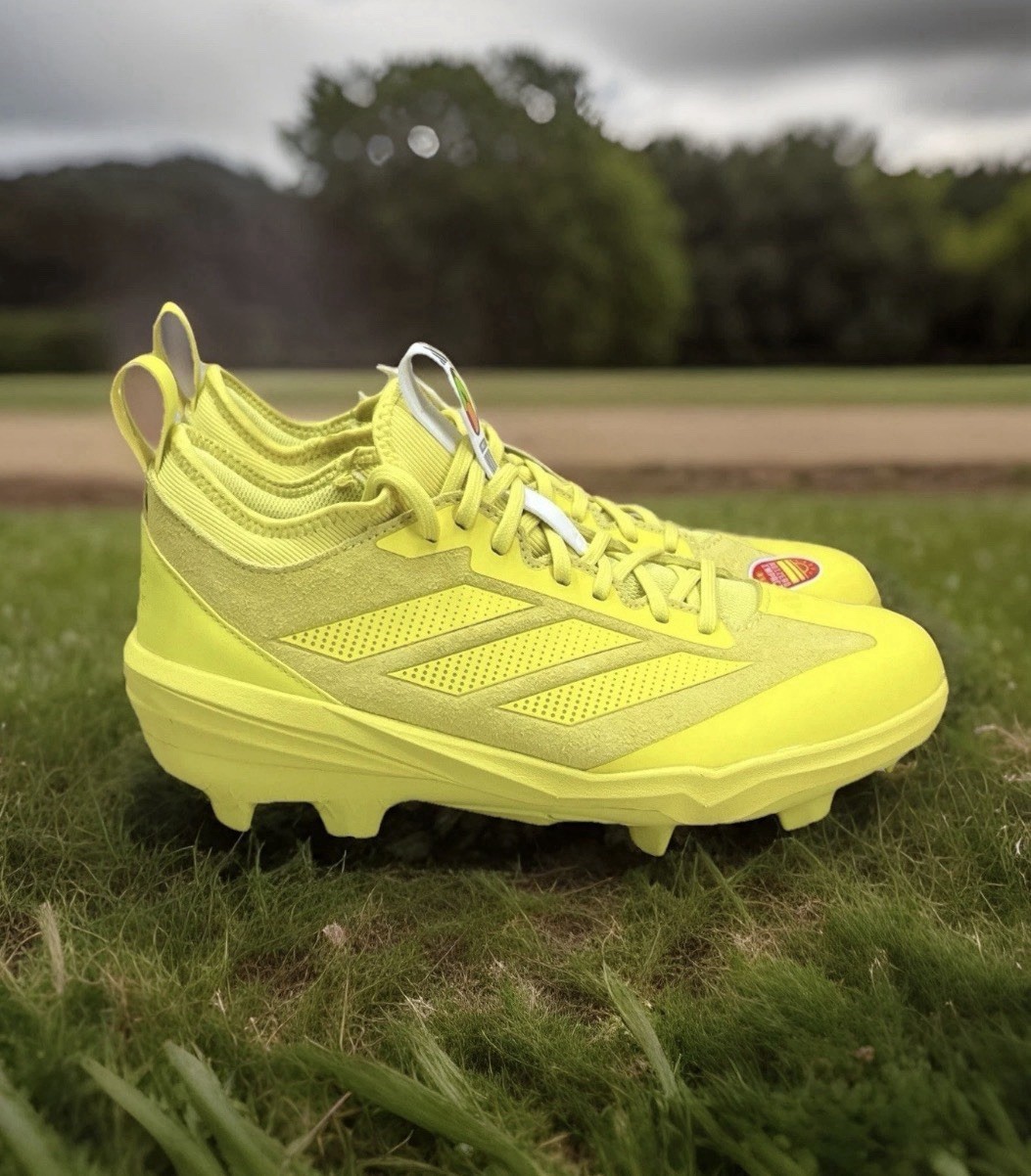 Adidas Adizero Impact TPU 2.0 BSB SOMOS Baseball Cleats (Men's 9 US) Yellow