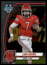 Cam Rising 2024 Bowman University Chrome #36 Utah Utes