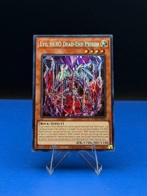 Evil Hero Dead-End Prison SUDA-EN002 Secret Rare 1st Edition Yugioh - NM