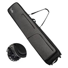 Ski Bag, Padded Snowboard Bag for Air Travel, 900D Water Resistant 175 Grey