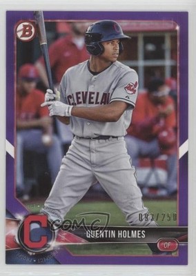 2018 Bowman Prospects Purple 93/250 Quentin Holmes #BP88 00gy