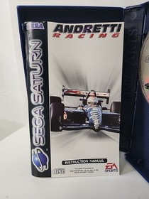 Andretti Racing Sega Saturn Spiel mit Handbuch PAL