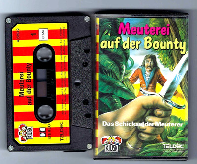 MC Kassette Meuterei auf der Bounty, TELDEC KIOSK  Original 70er Jahre