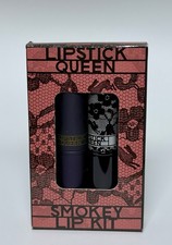 Lipstick Queen Smokey Lip Kit Includes Lace Rabbit Bright Natural Sinner Nib