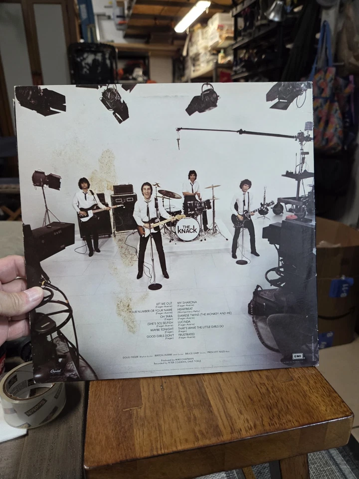 The Knack Get The Knack 1979 LP My Sharona Good Girls Don't Capitol SO-11948 - Image 2 of 3