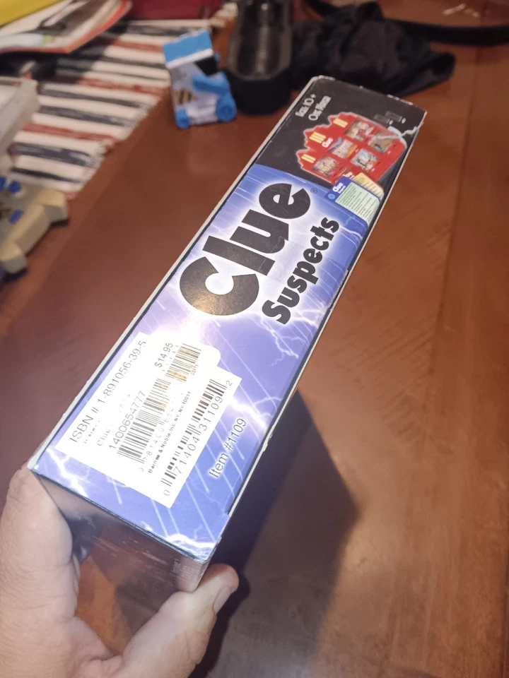 Vintage 1996 Clue Suspects WP702 Winning Moves Games NEW! *READ RARE! 🔥  - Image 4 of 4