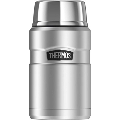 Thermos Stainless King SIZE Food Jar Stainless 24 Ounce BRAND NEW FREE SHIPPING