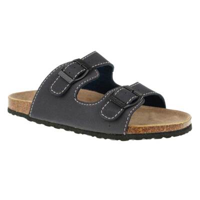BIOKIDS Clogs Biosandale Lederfussbett Navy Gr.36-42