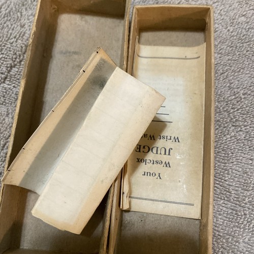 Vintage Westclox 1953 Uhrenbox zur Reparatur verschickt - Bild 8 von 9