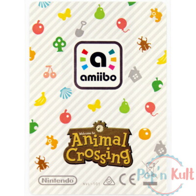 Carte Amiibo Animal Crossing - Série 3 - 208 - Racine : Achat occasion | Accessoires pour consoles Animal Crossing Neuf, sans étiquette