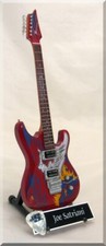 JOE SATRIANI Miniature Guitar Surfing with Aliens Ibanez w/ Guitar Pick