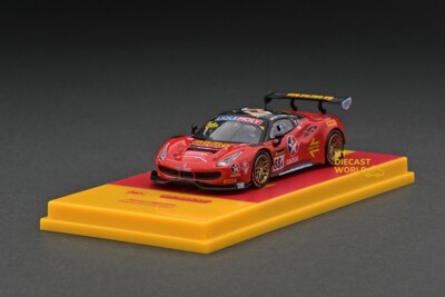 tarmac Ferrari 488 GT3 ターマック　フェラーリ TARMAC WORKS IXO FERRARI #88A CALTEX MOMO 488 GT3 BATHURST 12HR