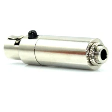 YPA MA204 ADAPTER CONVERTING SENNHEISER MIC TO SHURE WIRELESS (3.5MM TO TA4F)