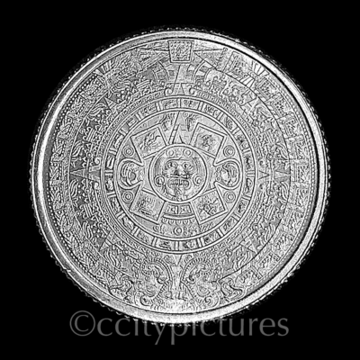 1/10 oz GSM Aztec Mayan Calendar 999 Silver Round | eBay