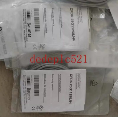 1 PCS NEW Baumer Thin capacitive proximity sensor CFDK 25G1125/LN4