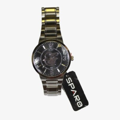 Baltimore Orioles Watch Premium Stunt Large Face Stainless NEEDS BATTERY
