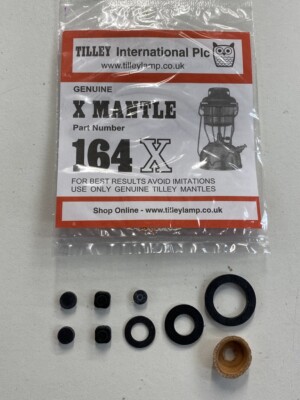 Tilley Lampenwaschanlage Service Kit Dichtungen mit 164x Mantel X246A X246B 1 - 10 Lampen