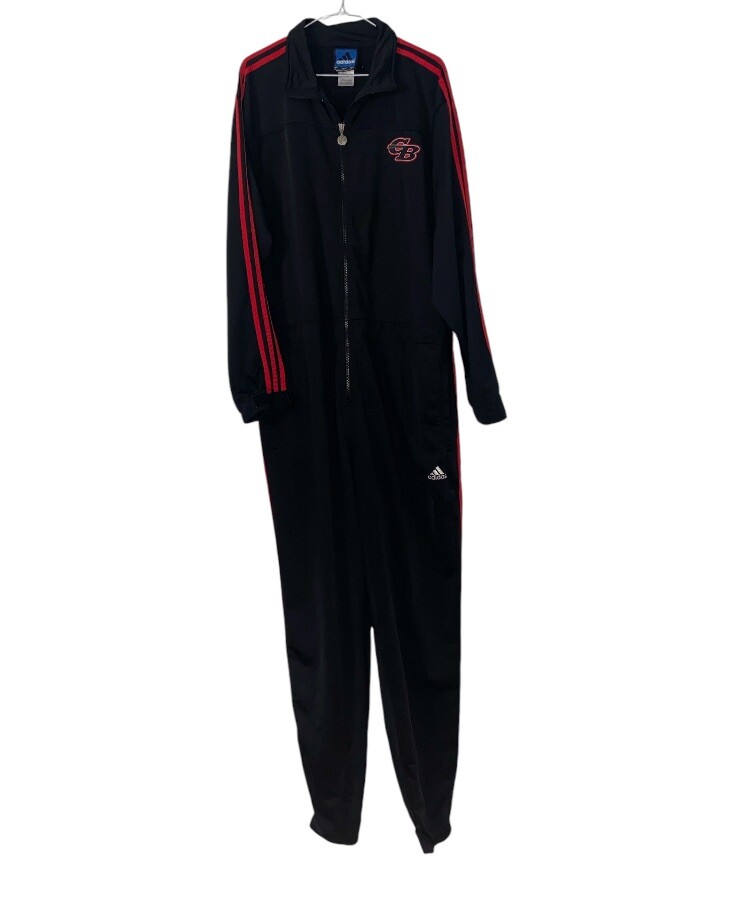 【激レア】90s adidas ジャンプスーツ VTG Adidas Chicago Bulls NBA Street 1-Piece Jumpsuit Men's