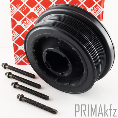 FEBI RIEMENSCHEIBE KURBELWELLE FÜR BMW 3er E90 325d 330d 5er E60 E61 525d 530d 215 1265
