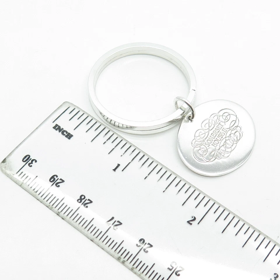 Llavero LEONORE DOSKOW de plata de ley 925 vintage "Somerset House II" Foto 3 de 4