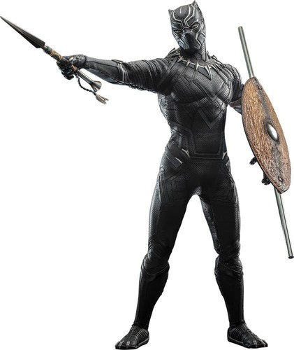 Hot Toys Black Panther 12.4 in Action Figure - MMS671