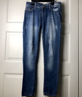 Woox  Women s Skinny Jeans Distressed Light Wash