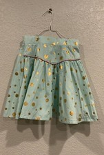 Matilda Jane Size 10 Gilded greens Hello Lovely Skirt Couple untreated spots Z1