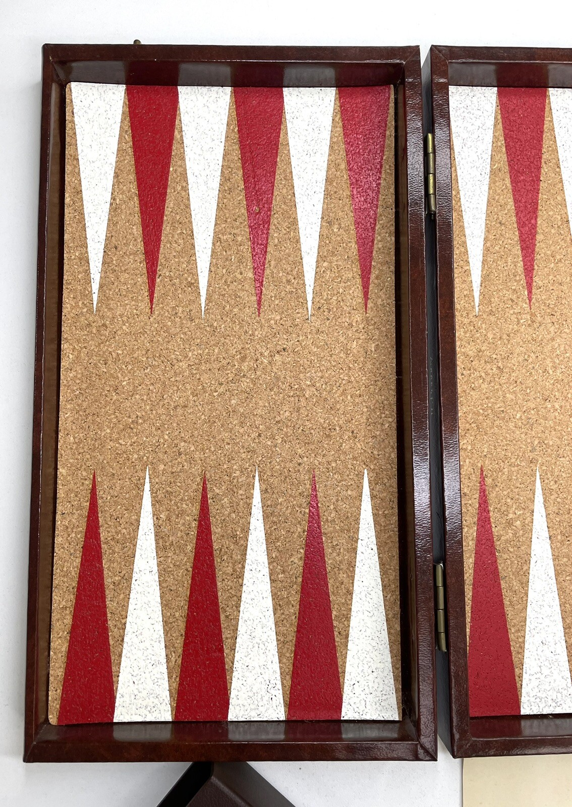 Design Philipp Backgammon Chess Checkers Board Game Set Faux Book Box ...