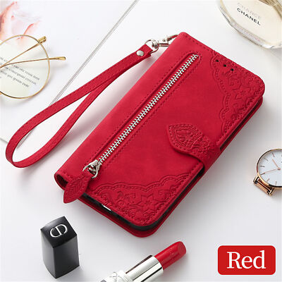 For iPhone 14 Pro Max, Luxury Magnet Flip Leather Wallet 7 Card Slots Case Cover