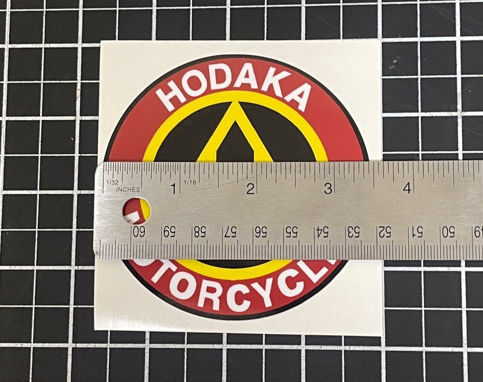 Large HODAKA STICKER Decal Vintage Motocross Enduro Motorcycle VMX eBay