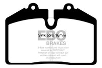 EBC Brakes DP31013C Redstuff Keramik Niedrig Staub BremsbeläGe FüR 92-02 911
