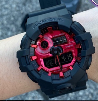 g shock maroon