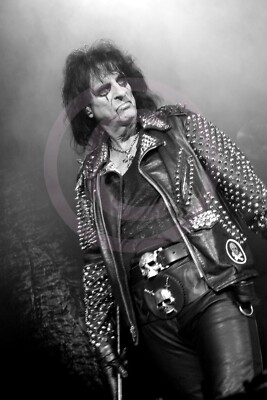 ALICE COOPER 26.10.2011 ORIGINAL LARGE PRO FINE ART LTD EDITION PHOTO PRINT