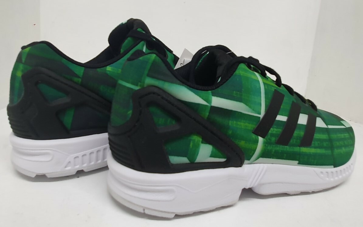 adidas zx flux green mens