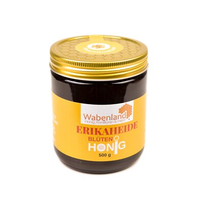Erikaheidehonig aus Spanien, 500 g, dunkler geleeartiger Honig