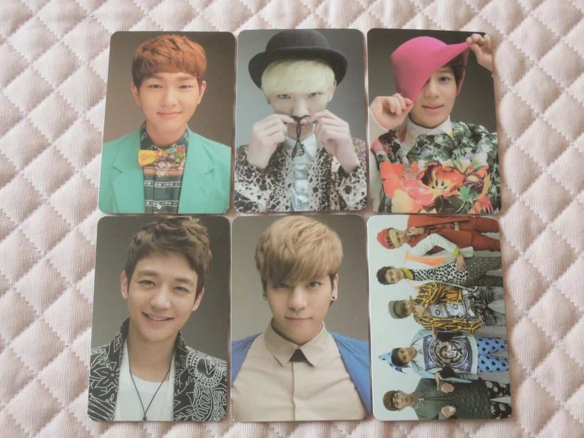 SHINee 3rd Album Chapter 1. Dream Girl Photocard Onew Key Taemin Minho Jonghyun