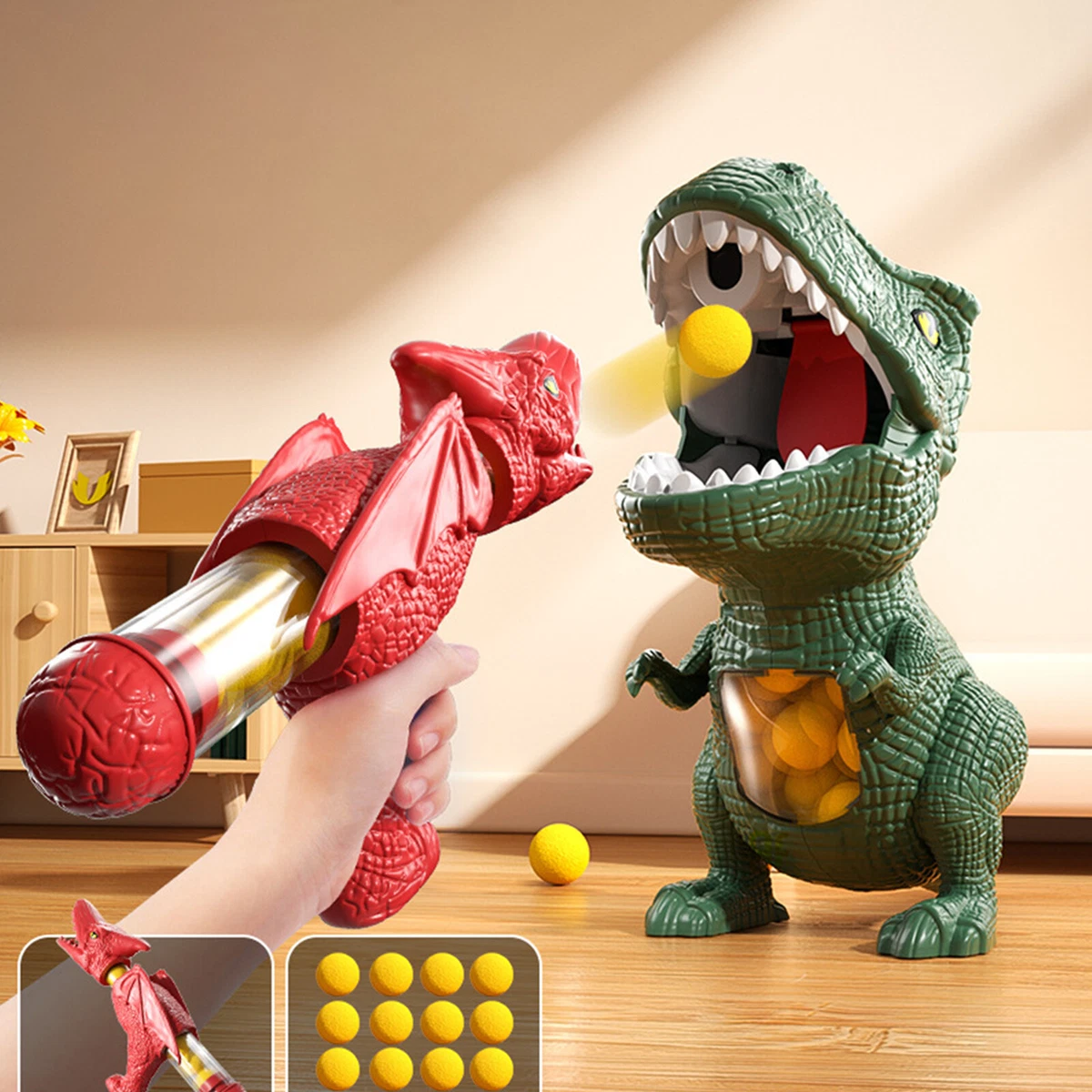 New Dinosaur Shooting Target Game Toys