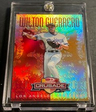 1998 WILTON GUERRERO DONRUSS R&S CRUSADE RED #82 DODGERS 15/25 VERY RARE