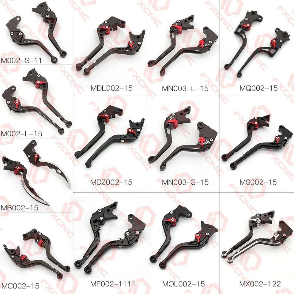 Palanca de embrague de freno CNC FXCNC para Aprilia SHIVER / GT 2007-2016 SHIVER 900 17-18 Foto 2 de 4