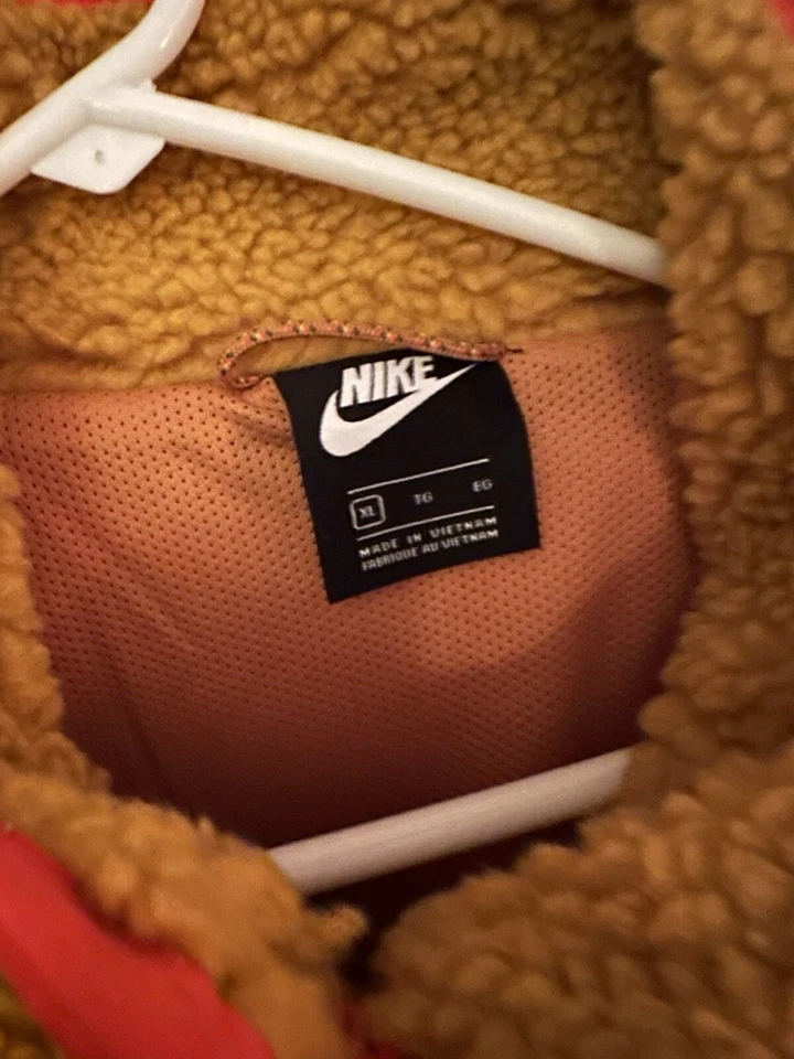 Nike Ropa Deportiva Chaleco Sherpa Para Hombre XL Vellón Piel NUEVO ENVIAR OFERTAS STOCK MUERTO Foto 4 de 4