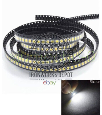 100PCS POWER TOP SMD SMT White PLCC-2 3528 1210 Super Bright Light LED NEW