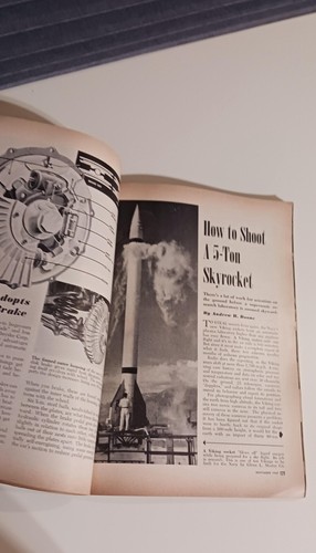 Vintage POPULAR SCIENCE Magazine November 1949 Mechanics Sea Speeder - Picture 4 of 14
