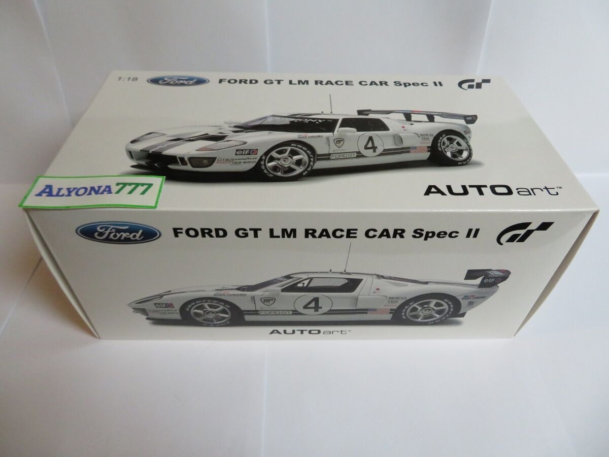 AUTOart 1/18 Ford GT40 LM Race Car Spec II 2004 Gran Turismo