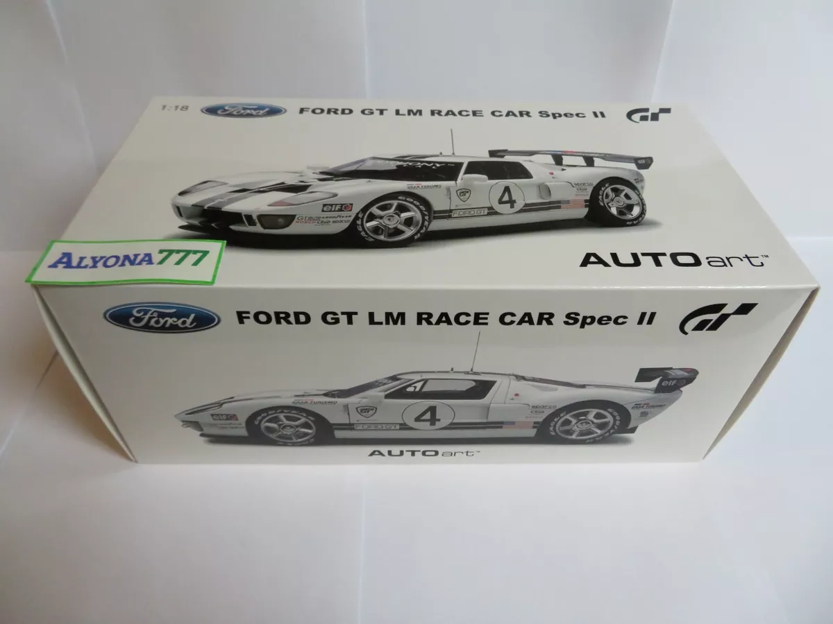 Autoart 1/18 Scale Diecast 80515 - Ford GT LM Race Car Spec II #4 Gran  Turismo