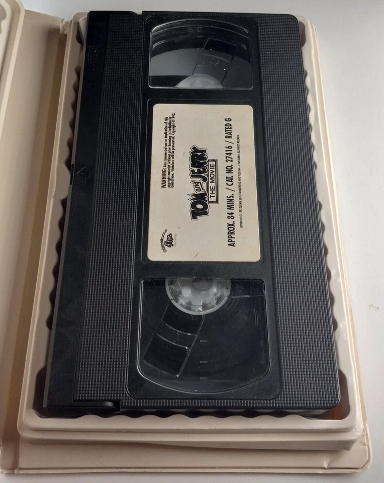 Tom and Jerry The Movie (VHS) 1993 TESTED - Image 3 of 3