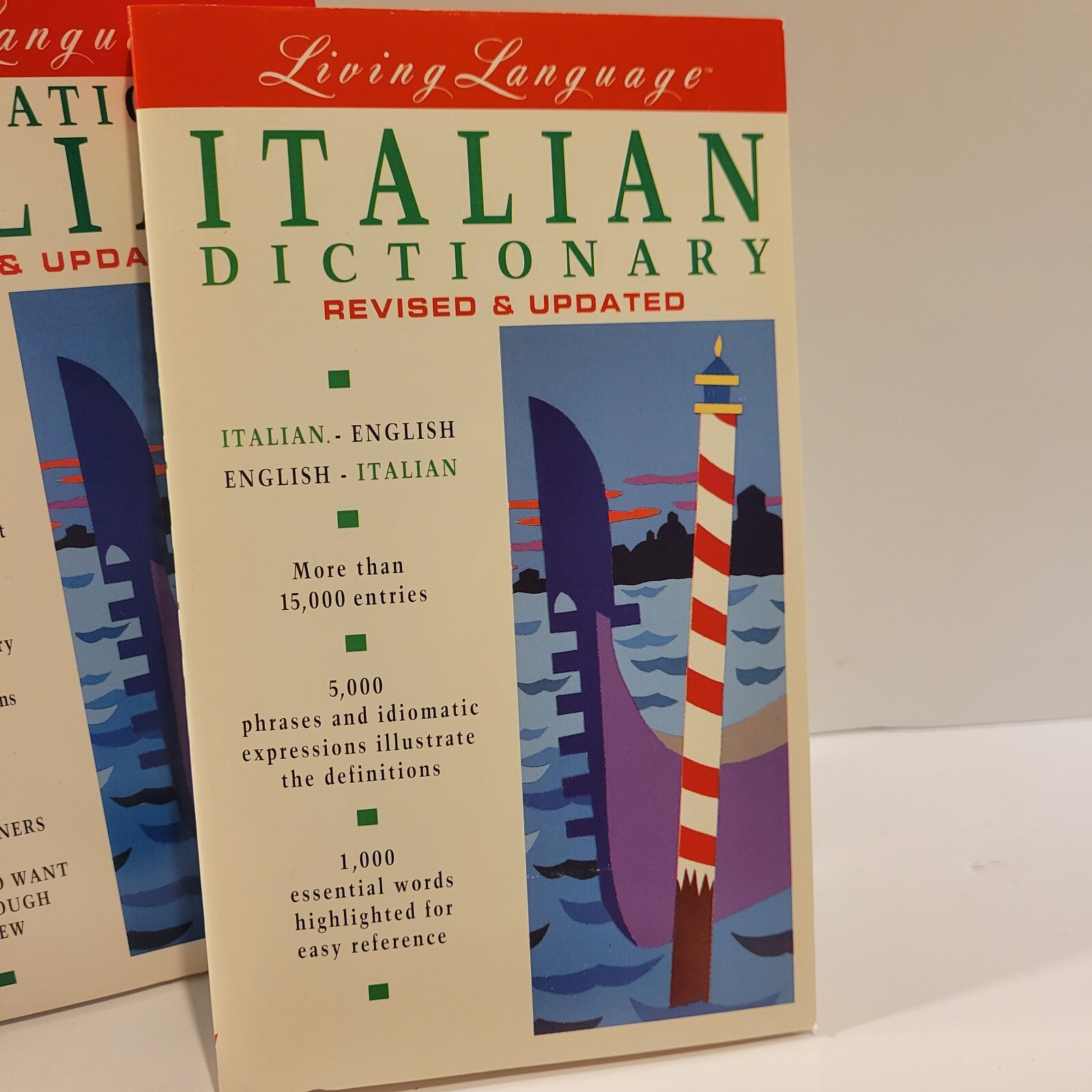 Conversational Italian Cassette Tapes 40 Lessons Living Language Dictionary 45863602718 eBay